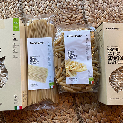 Paste di grano Senatore Cappelli.